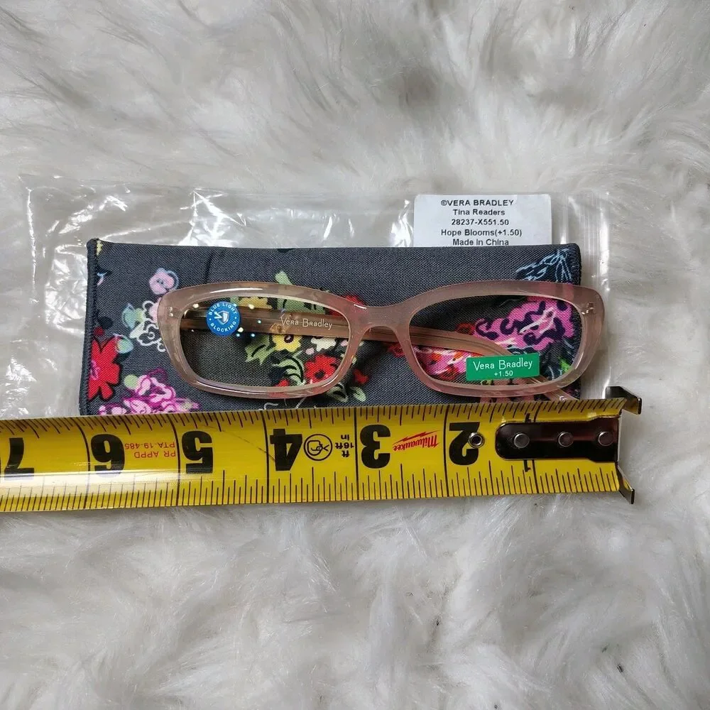 Vera Bradley Tina Reader's Hope Blooms(+1.50)NWTS